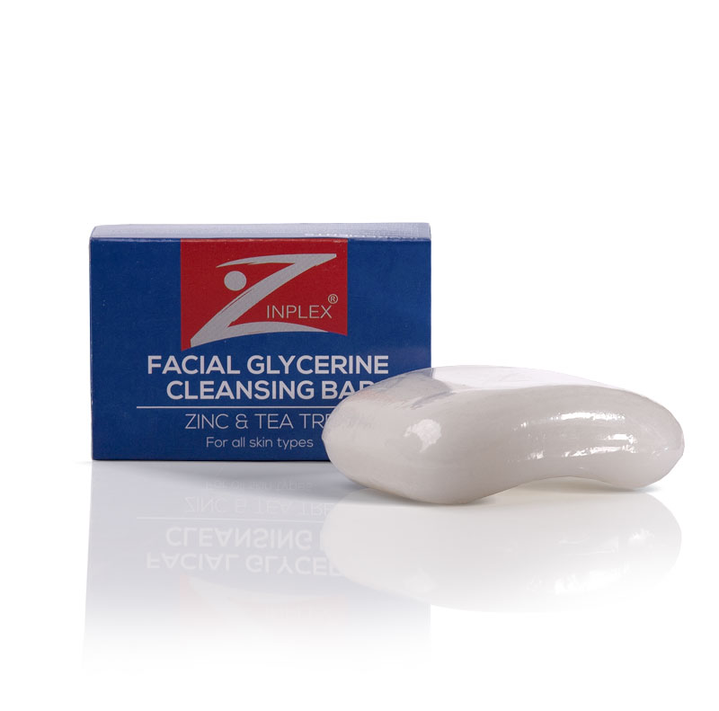 Zinplex Facial Glycerine Cleansing Bar 100g